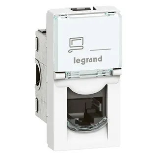 Legrand Datenanschlussdosen 076561 MSC Cat6 UTP 1mod ws