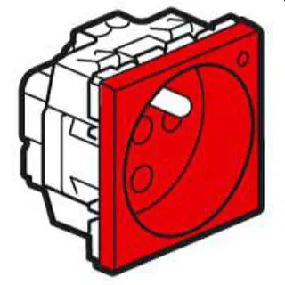 Legrand Steckdose 077115 MSC fra. cod. bel. 2mod rt