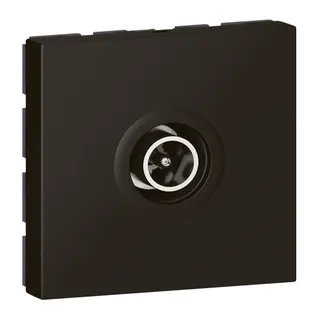 Legrand Antennendose Mosaic 2-mod.f.Kabelsignal sw