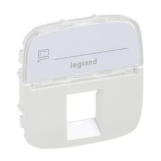 Legrand Abdeckung 755479 V.ALL RJ11/RJ45 BF 1F PM