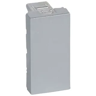 Legrand Blindabdeckung 079270 MSC 1modulig alu