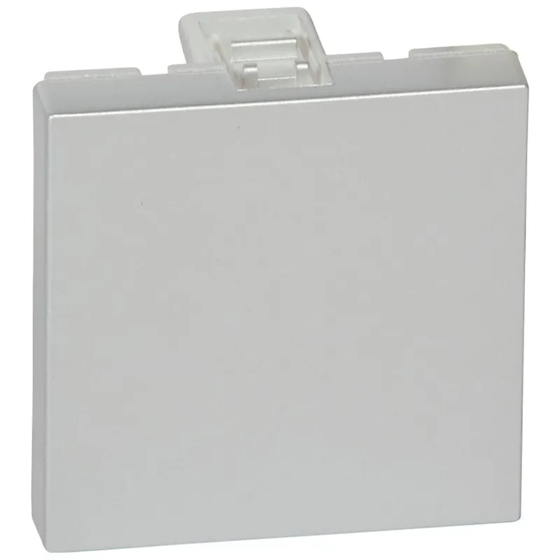 Legrand Blindabdeckung 079280 MSC 2modulig alu