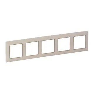 Legrand Rahmen 754065 VLIFE 5-FACH MW/GOLD