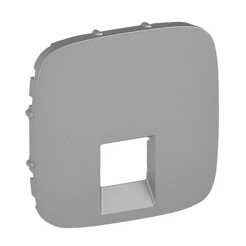 Legrand Abdeckung 755417 V.ALL RJ11/RJ45 1F AL