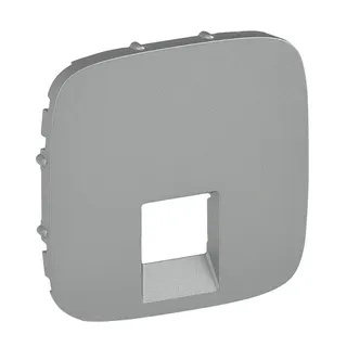 Legrand Abdeckung 755417 V.ALL RJ11/RJ45 1F AL