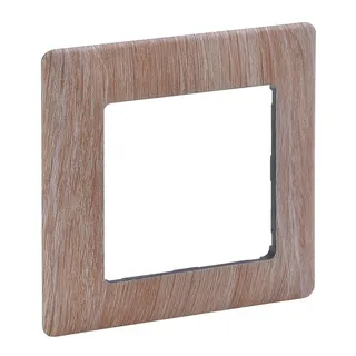 Legrand Rahmen 754181 VLIFE 1-FACH LIGHT WOOD