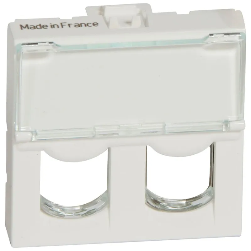 Legrand Adapter 078603 MSC Systimax 2fach ws