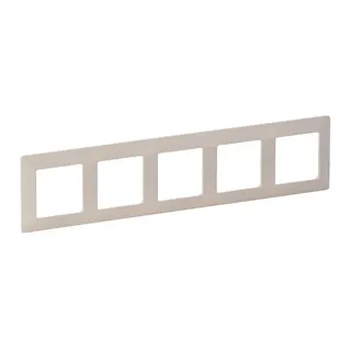 Legrand Rahmen 754045 VLIFE 5-FACH MW