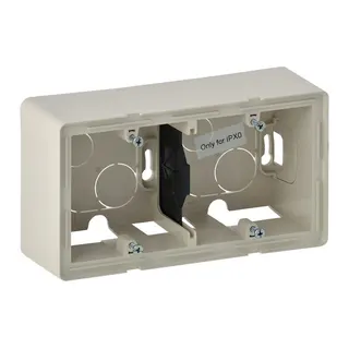 Legrand AP-Gehäuse 754202 VLIFE 2-FACH MW