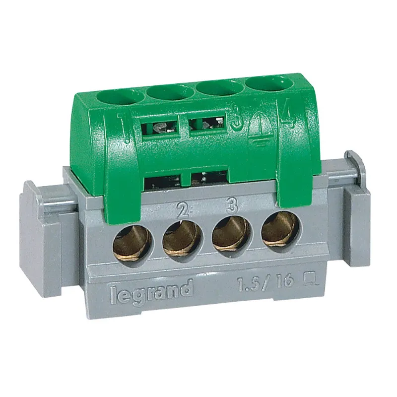 Legrand Klemmleiste 004830 LEXIC ERDUNGSKLEMMEN 1/4