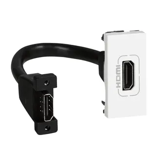 Legrand Anschlusseinheit 078778 MSC DOSE+KABEL 1M weiß
