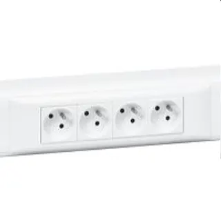 Legrand Rahmen 010981 Pro chnappr. MOSAIC 8Module
