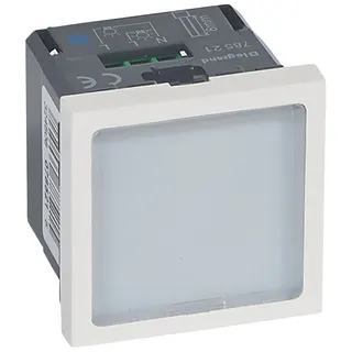 Legrand Signalleuchte 078521 MSC 230V bl 2mod ws