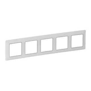 Legrand Rahmen 754035 VLIFE 5-FACH UW/CHROM