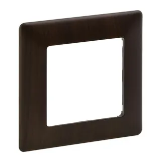 Legrand Rahmen 754171 VLIFE 1-FACH DARK WOOD
