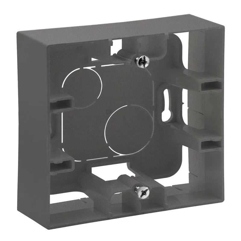 Legrand AP-Gehäuse Niloe Step 1-f.sw