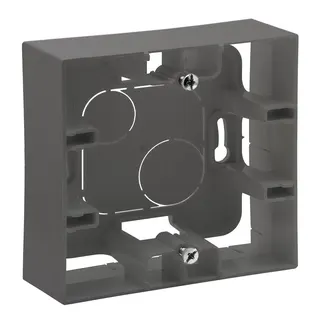 Legrand AP-Gehäuse Niloe Step 1-f.sw