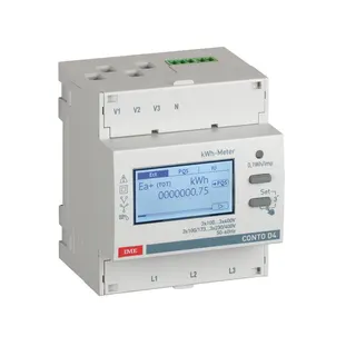 Legrand Zähler Conto D4-Pt MID 3-ph. Stromw. RS485 4TE