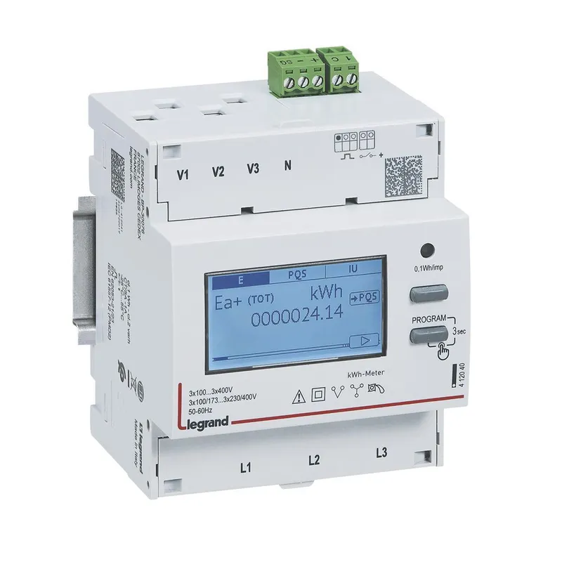 Legrand Zähler 412040 EMDX? 3-ph. A ü. SW x/5 IA 4TE