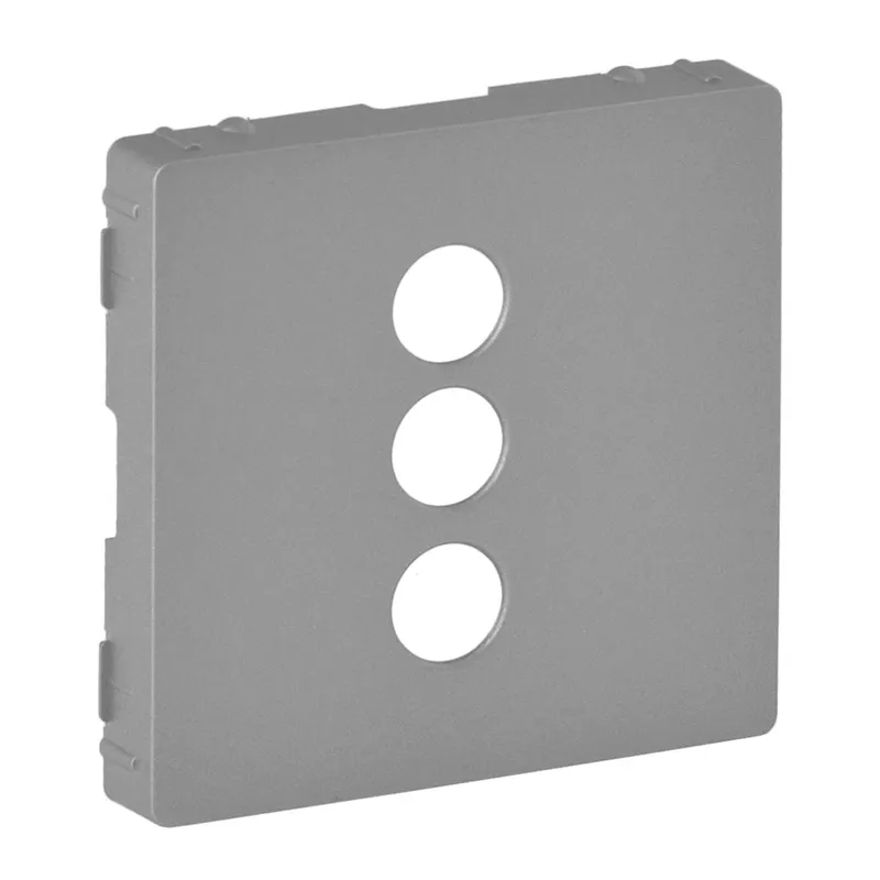 Legrand Abdeckung 754722 VLIFE RCA 3-FACH AL