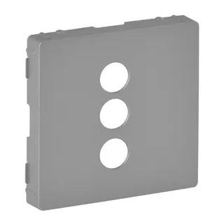 Legrand Abdeckung 754722 VLIFE RCA 3-FACH AL