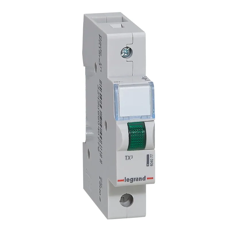 Legrand Meldeleuchte TX3 1-fach grün 230VAC 1TE