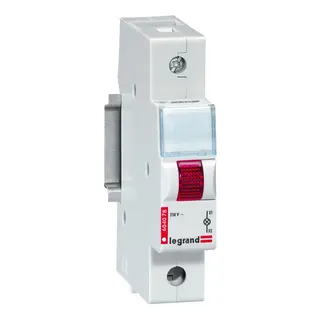 Legrand Meldeleuchte TX3 1-fach rot 230VAC 1TE