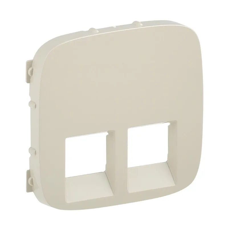 Legrand Abdeckung 755426 V.ALL RJ11/RJ45 2F MW