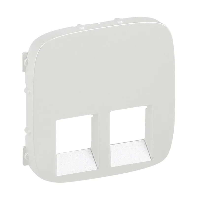 Legrand Abdeckung 755429 V.ALL RJ11/RJ45 2F PM