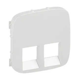 Legrand Abdeckung 755429 V.ALL RJ11/RJ45 2F PM