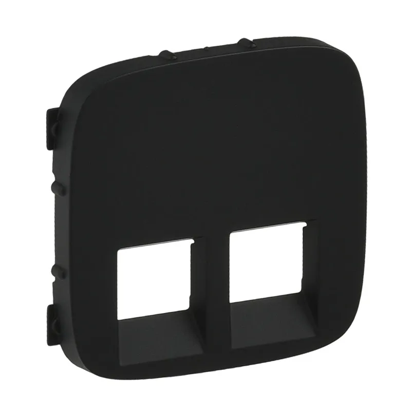 Legrand Abdeckung 755428 V.ALL RJ11/RJ45 2F SW