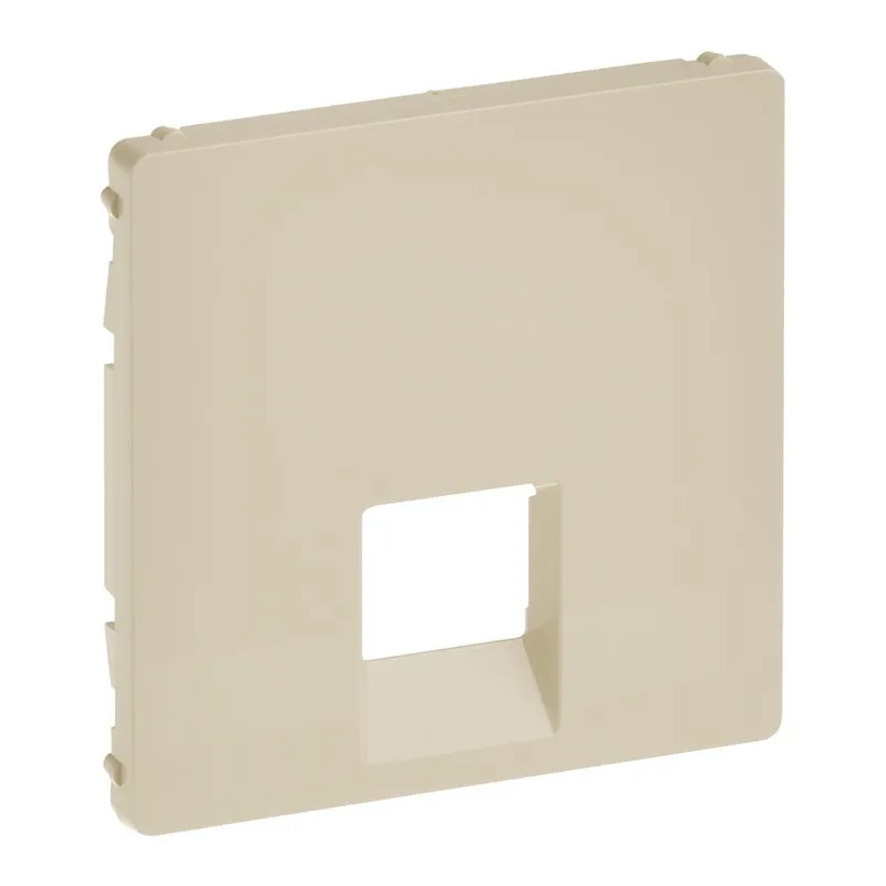 Legrand Abdeckung 755411 VLIFE RJ11/RJ45 1F MW