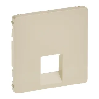 Legrand Abdeckung 755411 VLIFE RJ11/RJ45 1F MW