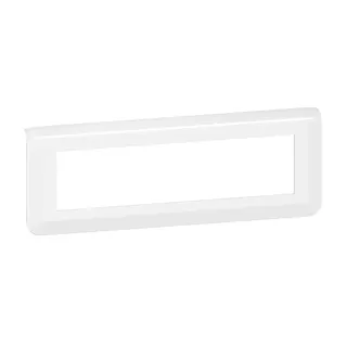 Legrand Rahmen Mosaic 8-mod.horizontal ultrws.