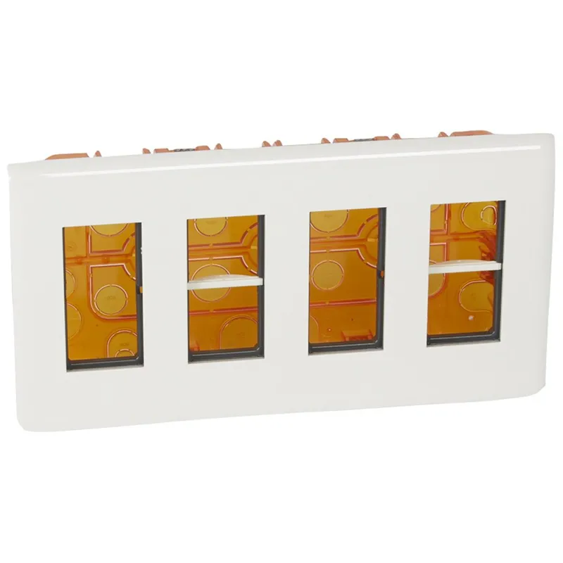 Legrand Box Mosaic 4x4-mod.horizontal ultrws.
