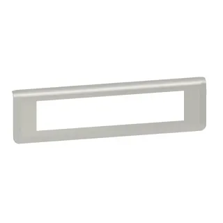 Legrand Rahmen Mosaic 10-mod.horizontal alu
