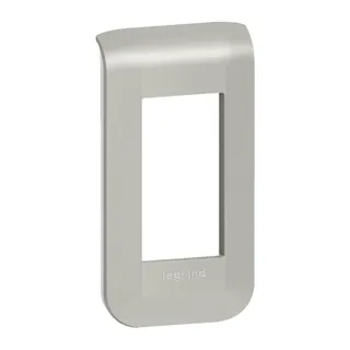Legrand Rahmen Mosaic 1-mod.horizontal alu
