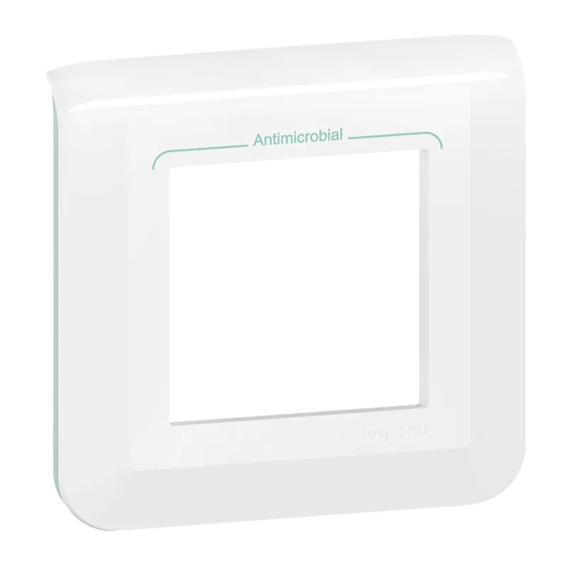 Legrand Rahmen Mosaic 2-mod.horizontal antibak. ultrws.