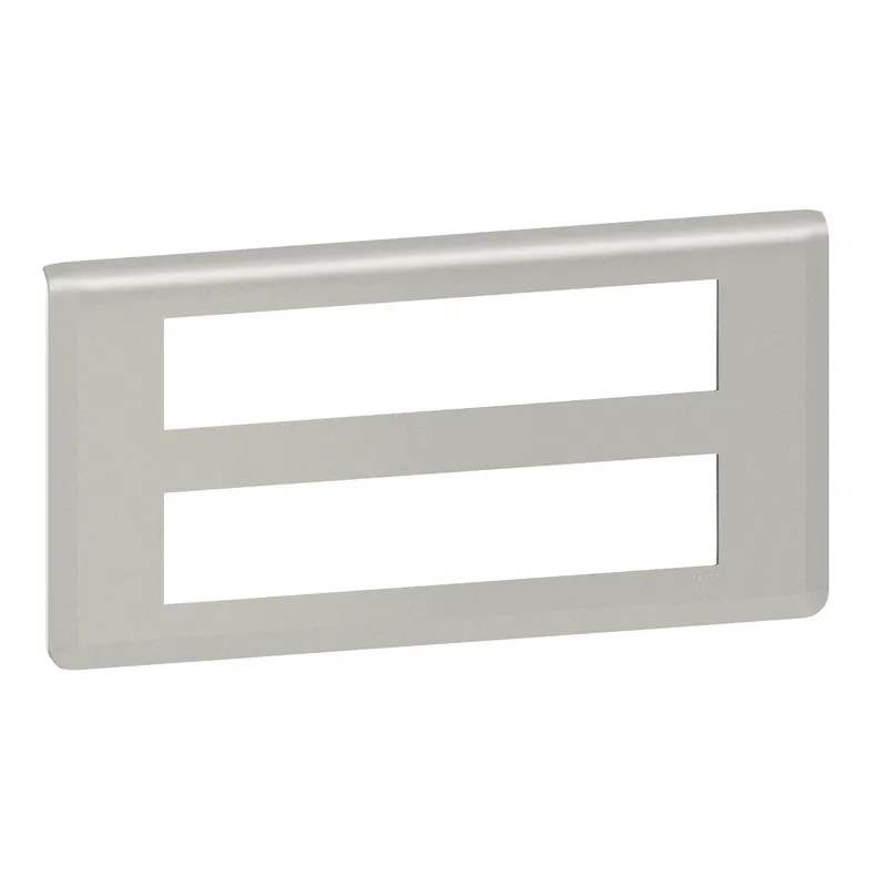 Legrand Rahmen Mosaic 2x10-mod.horizontal alu