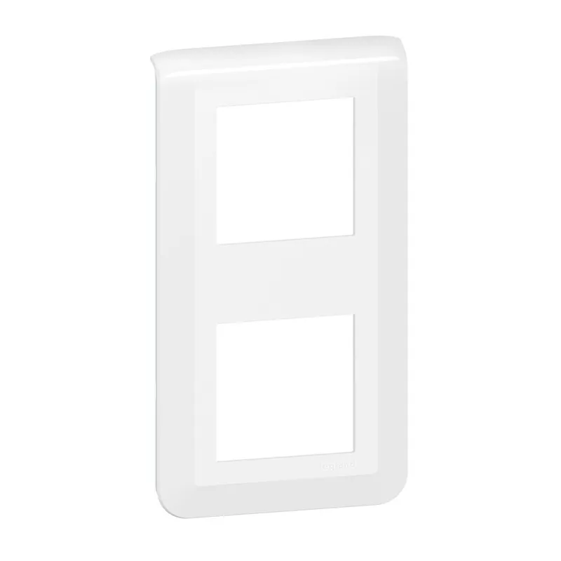 Legrand Rahmen Mosaic 2x2-mod.vertikal ultrws.