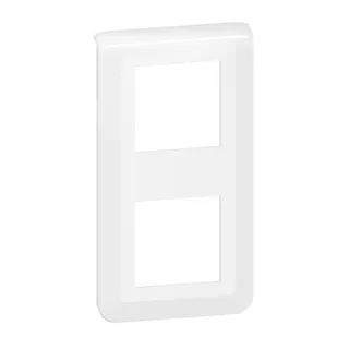 Legrand Rahmen Mosaic 2x2-mod.vertikal ultrws.