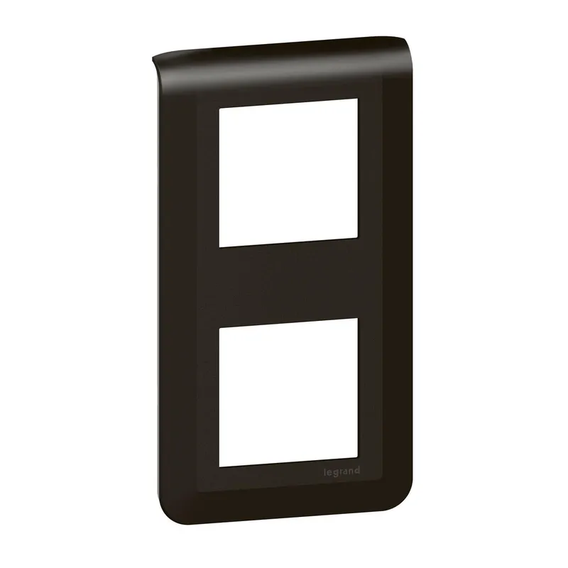 Legrand Rahmen Mosaic 2x2-mod.vertikal sw