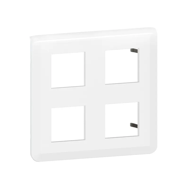 Legrand Rahmen Mosaic 2x2x2-mod.horizontal ultrws.