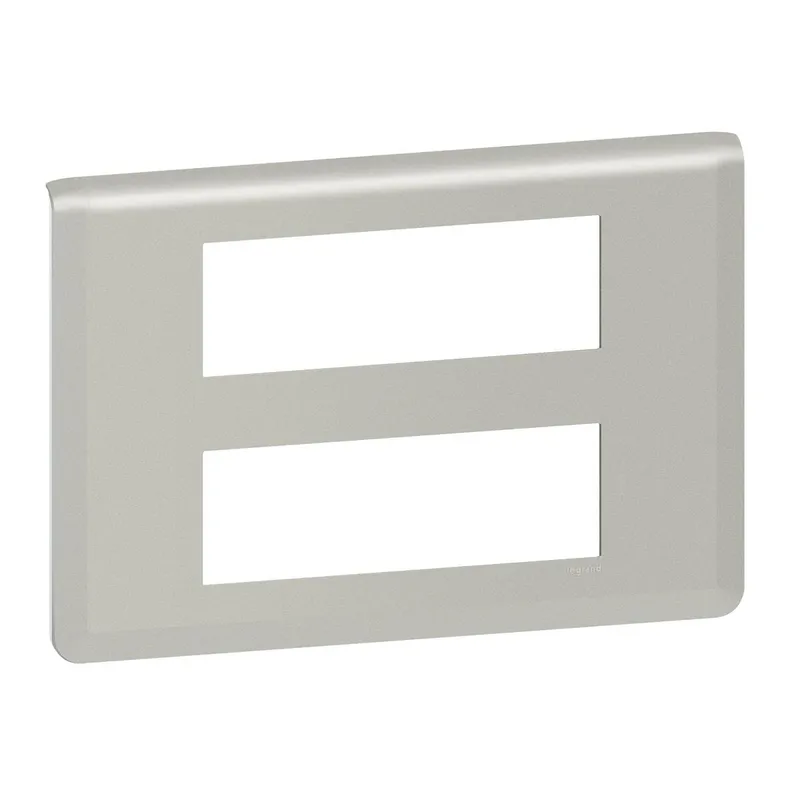 Legrand Rahmen Mosaic 2x6-mod.horizontal alu