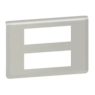 Legrand Rahmen Mosaic 2x6-mod.horizontal alu
