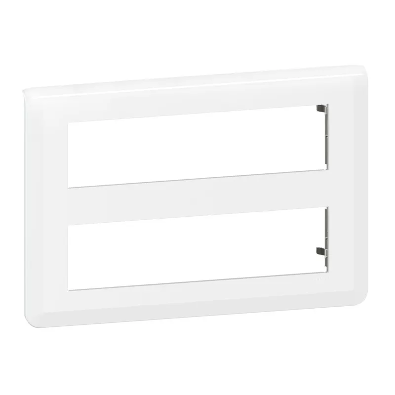 Legrand Rahmen Mosaic 2x8-mod.horizontal ultrws.