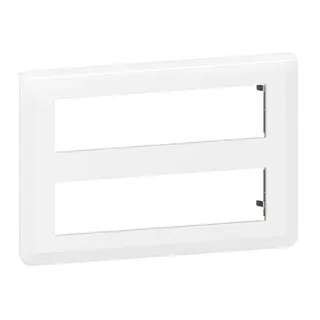 Legrand Rahmen Mosaic 2x8-mod.horizontal ultrws.