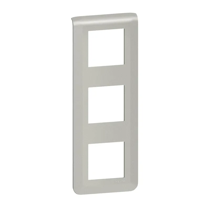 Legrand Rahmen Mosaic 3x2-mod.vertikal alu