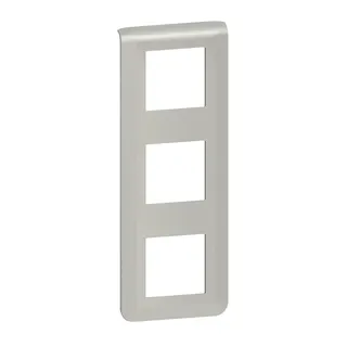 Legrand Rahmen Mosaic 3x2-mod.vertikal alu