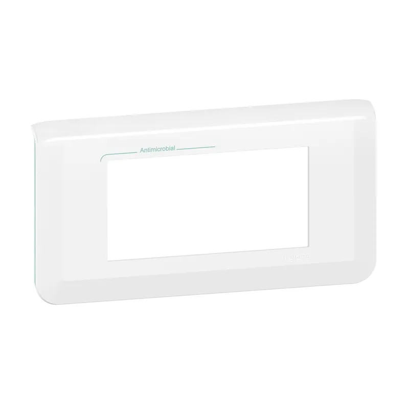 Legrand Rahmen Mosaic 4-mod.horizontal antibak. ultrws.
